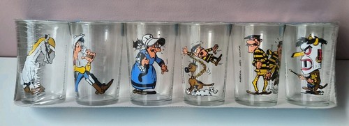 Lucky luke série verres - de, 6