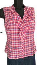 1.2.3 Chemisier femme rouge et