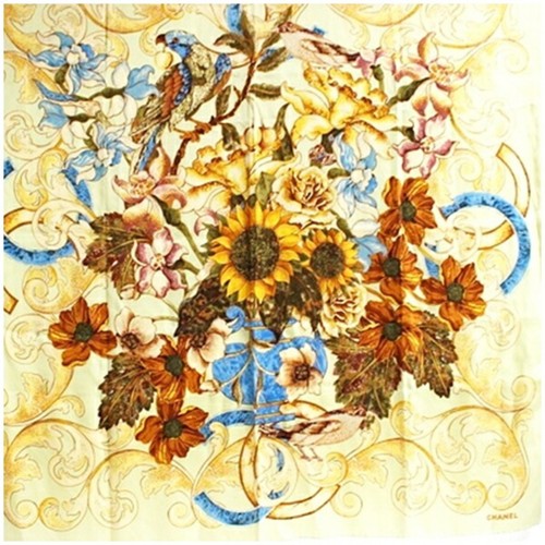 Foulard soie chanel - en,