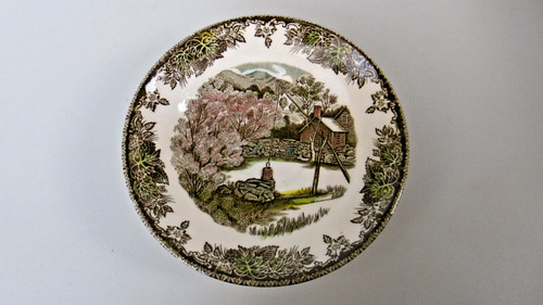 Assiette porcelaine johnson - porcelaine,