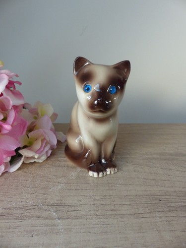 Vintage figurine chaton - vintage,