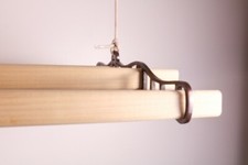 Poulie Système Vêtements Séchoir Rail Rack 4 Latte Fonte Plafonnier Suspendu