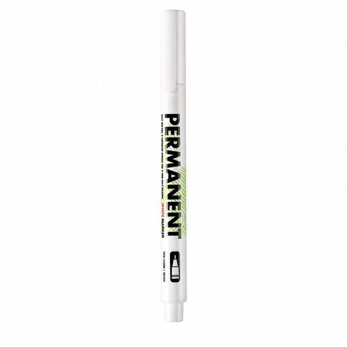 Marqueur permanent blanc - permanent,