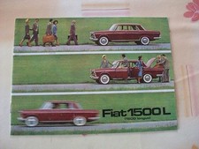 CATALOGUE FIAT 1500 L longue