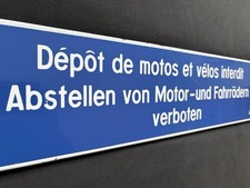 Ancienne Plaque Émaillée 