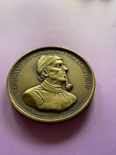 BELLE MEDAILLE COMMANDANT COUSTEAU LA CALYPSO