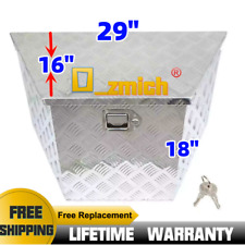 Bo?te de Rangement Aluminium Serrure Caisse �� outils Malle de transport Coffre