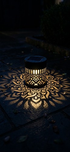 Lampe solaire décorative