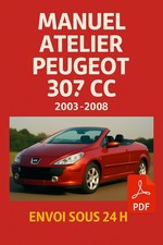 Manuel Atelier PEUGEOT 307 CC 2003-2008 RTA REVUE TECHNIQUE AUTO CD PDF