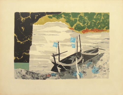 Yves ganne lithographie - ganne,
