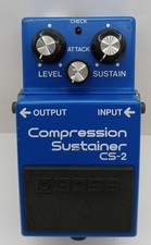 Pédale d'effets de guitare BOSS CS-2 Compression Sustainer