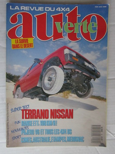 Auto verte 4x4 - auto,