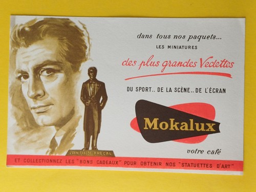 Buvard statuettes vedettes - statuettes,