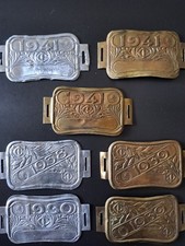 Lot De Plaque De Vélo