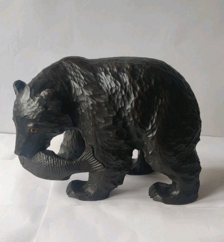 Ours sculpté bois - ours,