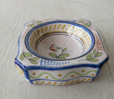 ANCIEN SALERON EN FAÏENCE DE