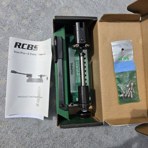 Rcbs trim pro manual - trim, case