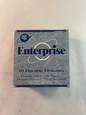 boîte de 10 disquettes Il Manque 3 Étiquette 3 Diskette  Utilisé Mais Reutilisab