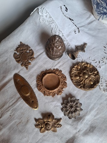 Lot anciennes decorations - lot,