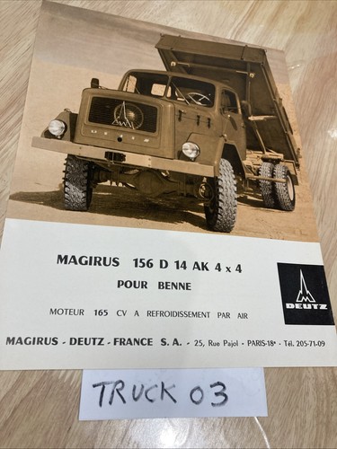 Magirus deutz 156 d14ak 4x4 - magirus-deutz,