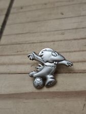 Pin's Pins Pin Enamel 22 MÉTAL Argenté France 98 FOOTBALL Mascotte  "Footix"
