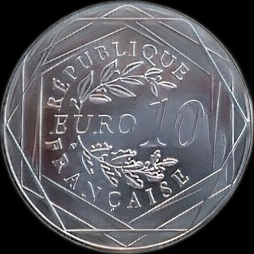 Pièce euros 2014 - 10, coq