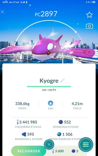 Kyogre shiny purify - , tokyo