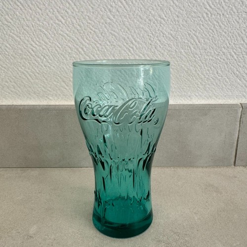 Verre coca cola turquoise - verre,