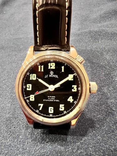 Montre monde remontage - le, à
