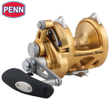 Moulinet conventionnel 2 vitesses PENN Saltwater International VI 30VISX Gold