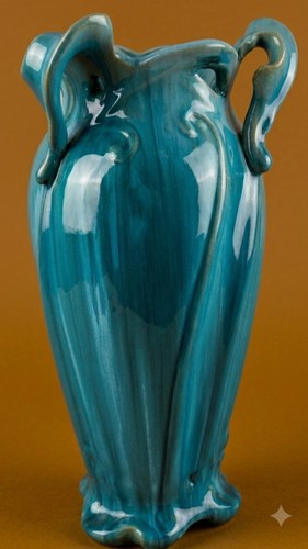 Vase art nouveau - art,