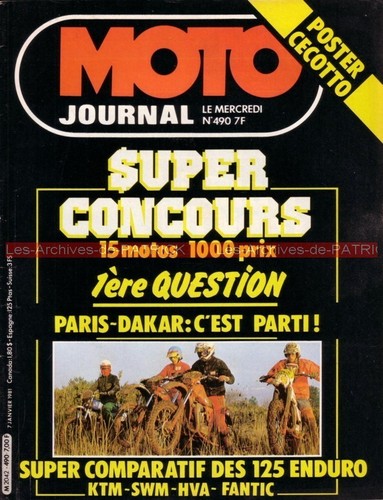 Moto journal 490 harley - journal,