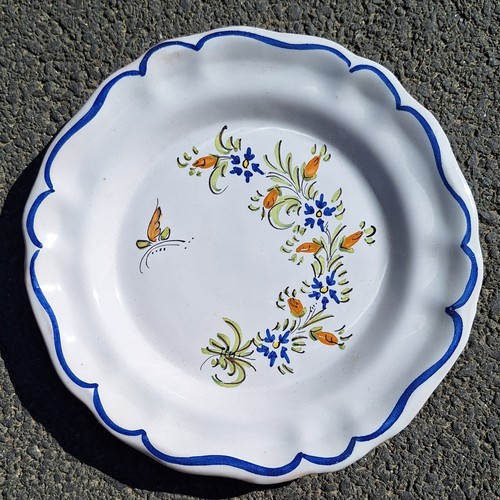 Tres belle assiette faience - tres,