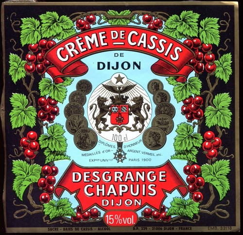Ancienne étiquette alcool - ancienne,