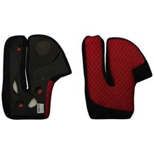 Coussinets de joues SHARK RACE-R PRO  RACE-R PRO CARBON couleur rouge 40 MM NEUF