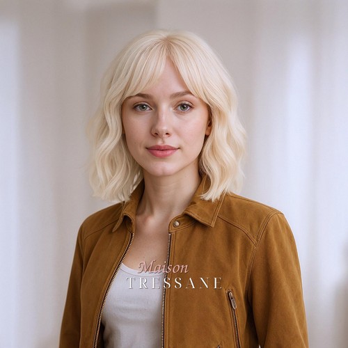 Perruque femme blond carré - perruque,