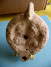 LAMPE A HUILE ROMAINE TETE A TETE AVEC SOCLE EXPO