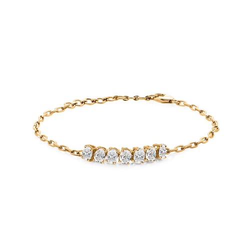 Diamant ovale créé - ct,