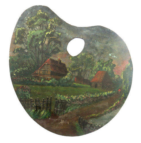Peinture ancienne sur - peinture,