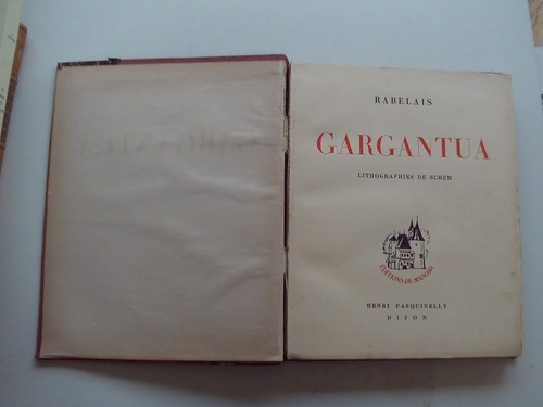 Rabelais gargantua - rabelais,
