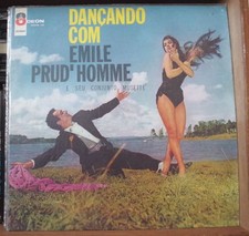 EMILE PRUD'HOMME DANCANDO COM SEXY RETRO PIN UP COVER RARE BRASIL PRESS LP ODEON