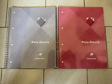 LOT  2 CAHIERS CLAIREFONTAINE