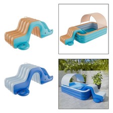 Toboggan gonflable pour aire