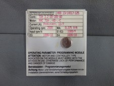 MOD131X017125      - INDRAMAT -    MOD13/1X017-125 /    Programming module  USED