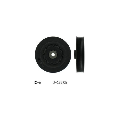 Poulie damper renault megane - poulie,