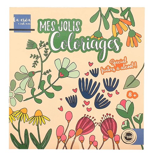 Coloriage fleurs adulte et - coloriage,