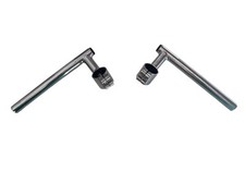 Set 2 Guidons Col 34mm Pour