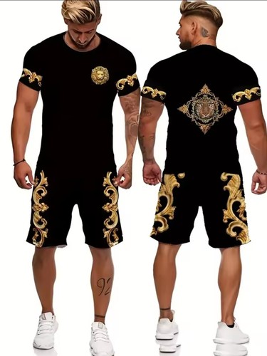 Men golden lion black - men's,