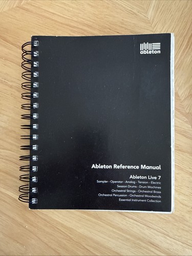 Ableton reference manual - reference,