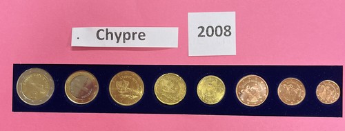 Série pièces chypre - de,